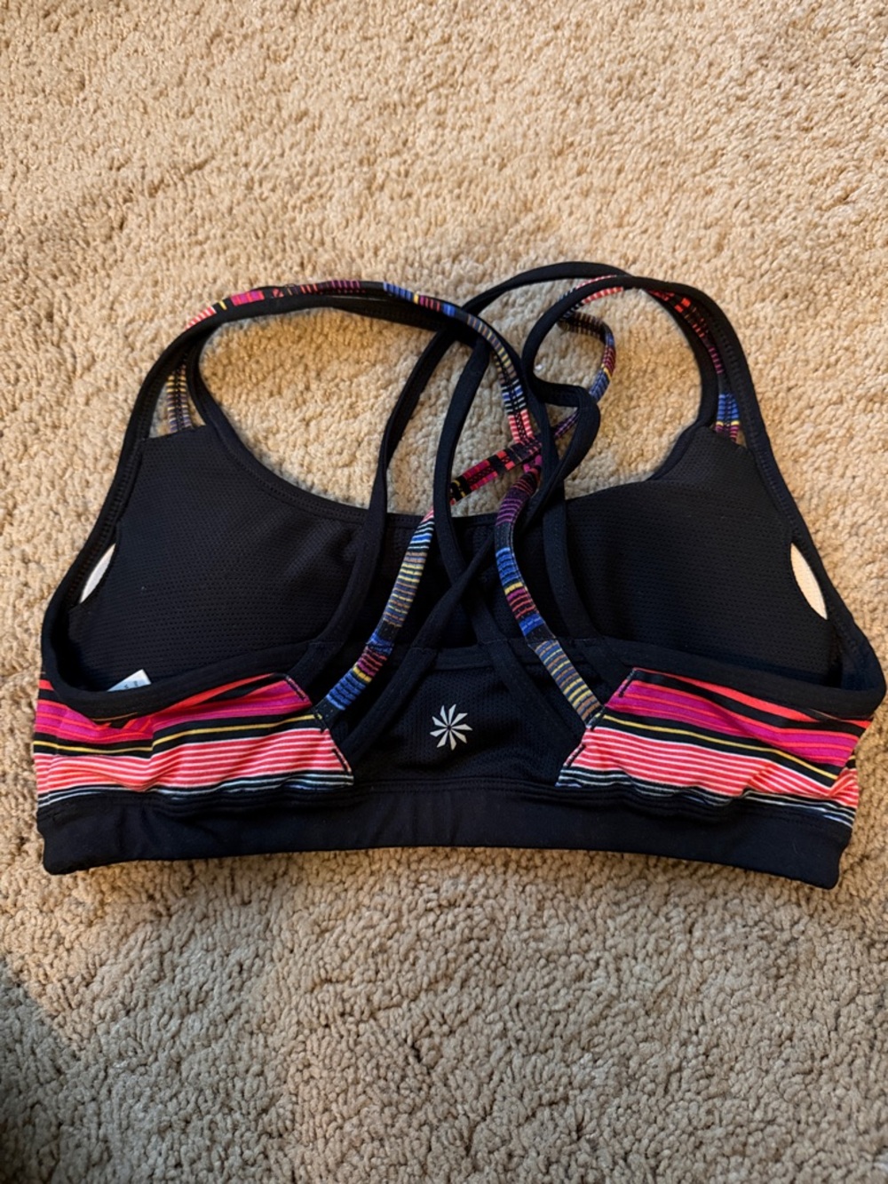 Athleta sz small padded sports bra